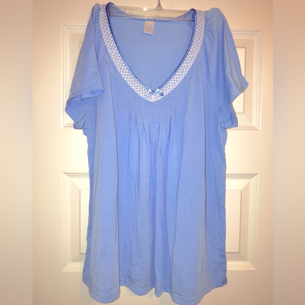 NWOT Adonna Super Cute Pj Top Size L